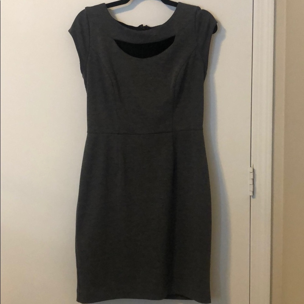 Banana republic cut out work dress